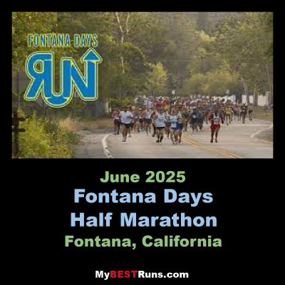 Fontana Days Half Marathon