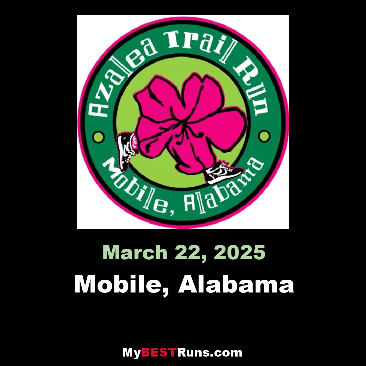 Azalea Trail Run Mobile, Alabama 3/28/2020 My BEST Runs Worlds