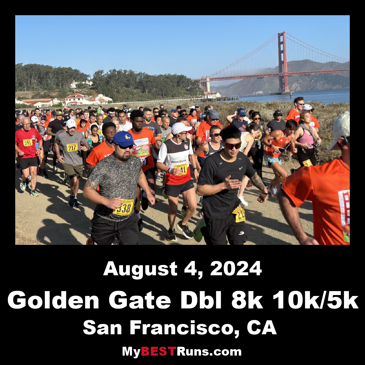 Golden Gate 10k UjENA 5k DOUBLE 8K