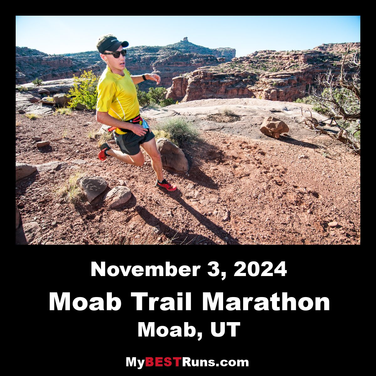 Moab Trail Marathon Moab, UT 11/2/2019 My BEST Runs Worlds Best