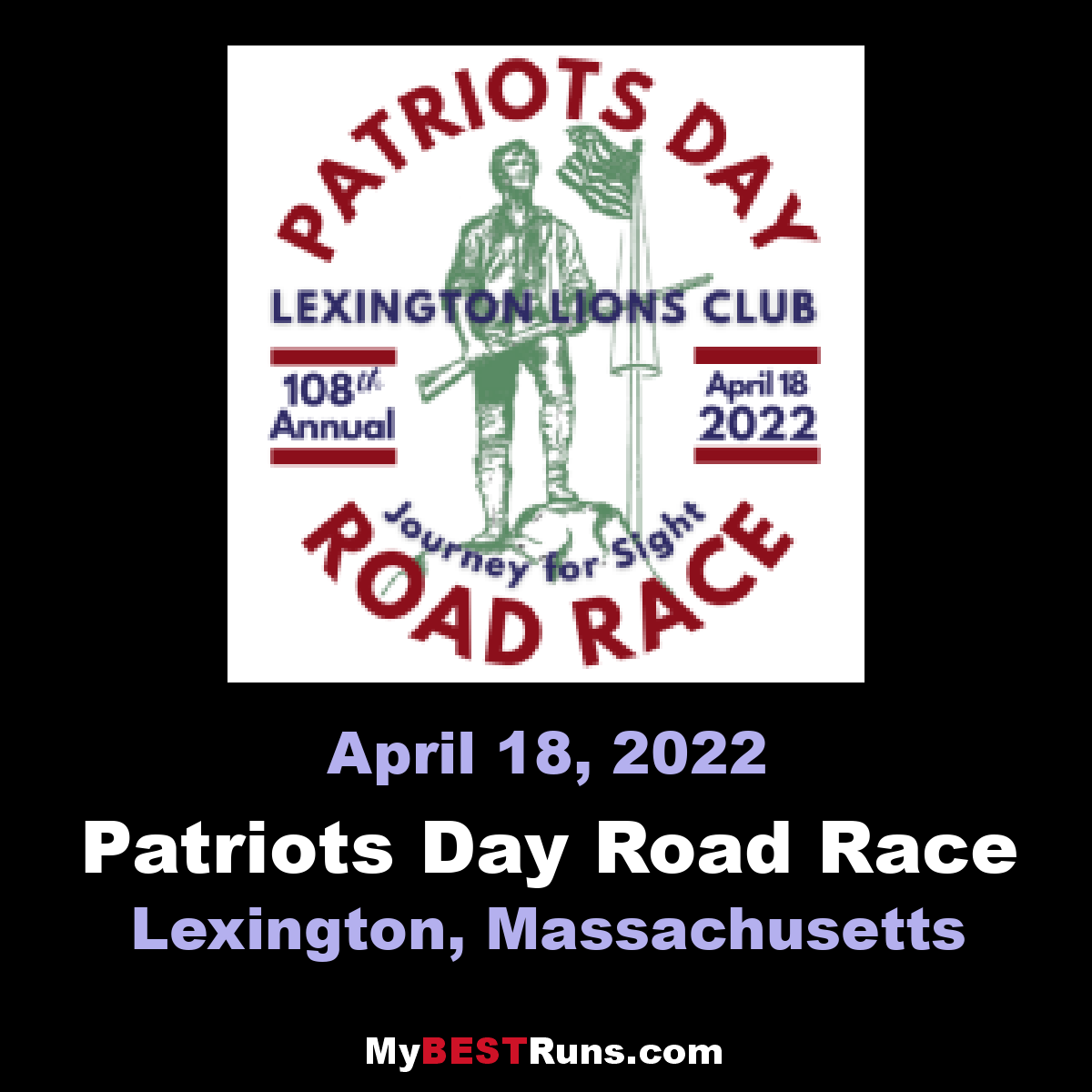 Patriots Day 5 Mile Race Lexington, Massachusetts 4/15/2019 My