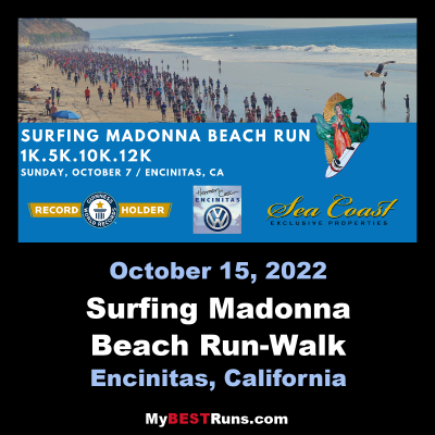 Surfing Madonna Beach Run-Walk 