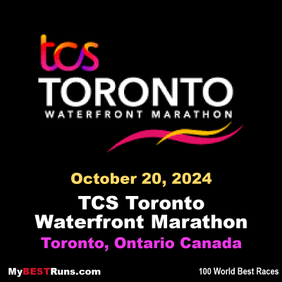 Scotiabank Toronto Waterfront Marathon Race Results Toronto Ontario Ca 10 17 2021 My Best Runs Worlds Best Road Races