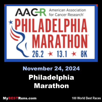 Philadelphia Marathon and Half