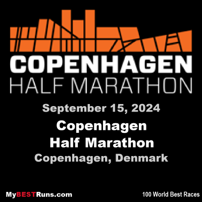 Copenhagen Half Marathon Copenhagen Denmark 9 18 2022 My Best Runs Worlds Best Road Races