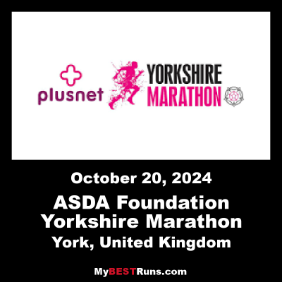 ASDA Foundation Yorkshire Marathon