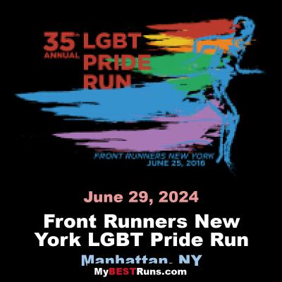 Front Runners New York LGBT Pride Run 