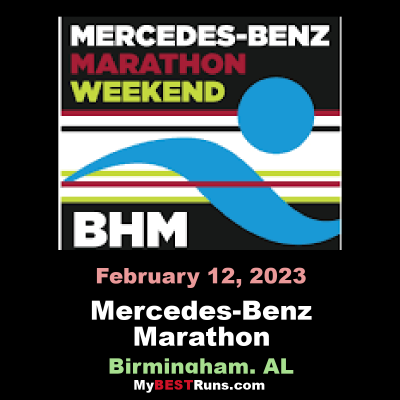 Mercedes Benz Marathon Race Results Birmingham Alabama 2 21 2021 My Best Runs Worlds Best Road Races