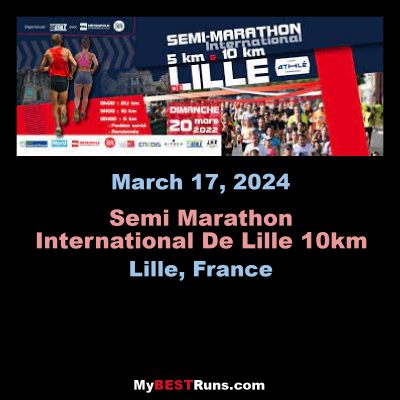 Semi Marathon international de Lille 10 km 