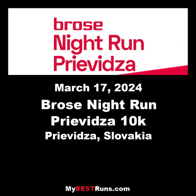 Brose Night Run Prievidza 10k