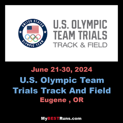 U.S. Olympic Team Trials Track And Field
