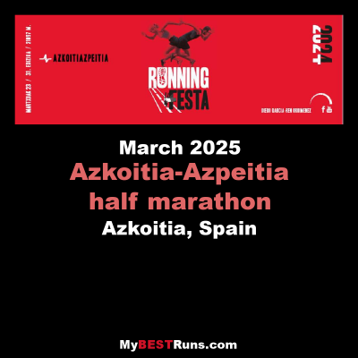 Azkoitia-Azpeitia half marathon