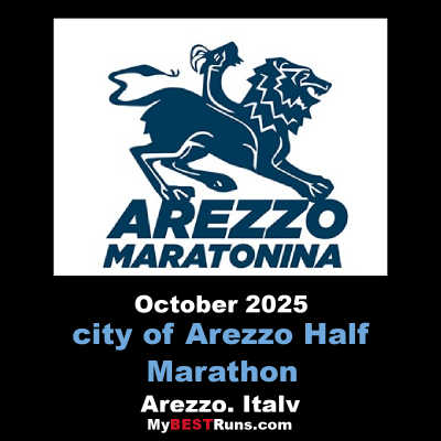 city of Arezzo Half Marathon