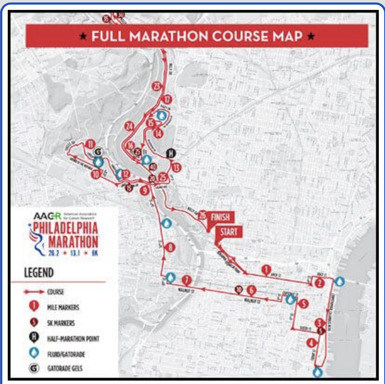 Philadelphia Marathon and Half Race Results - Philadelphia, PA - 11/19 ...