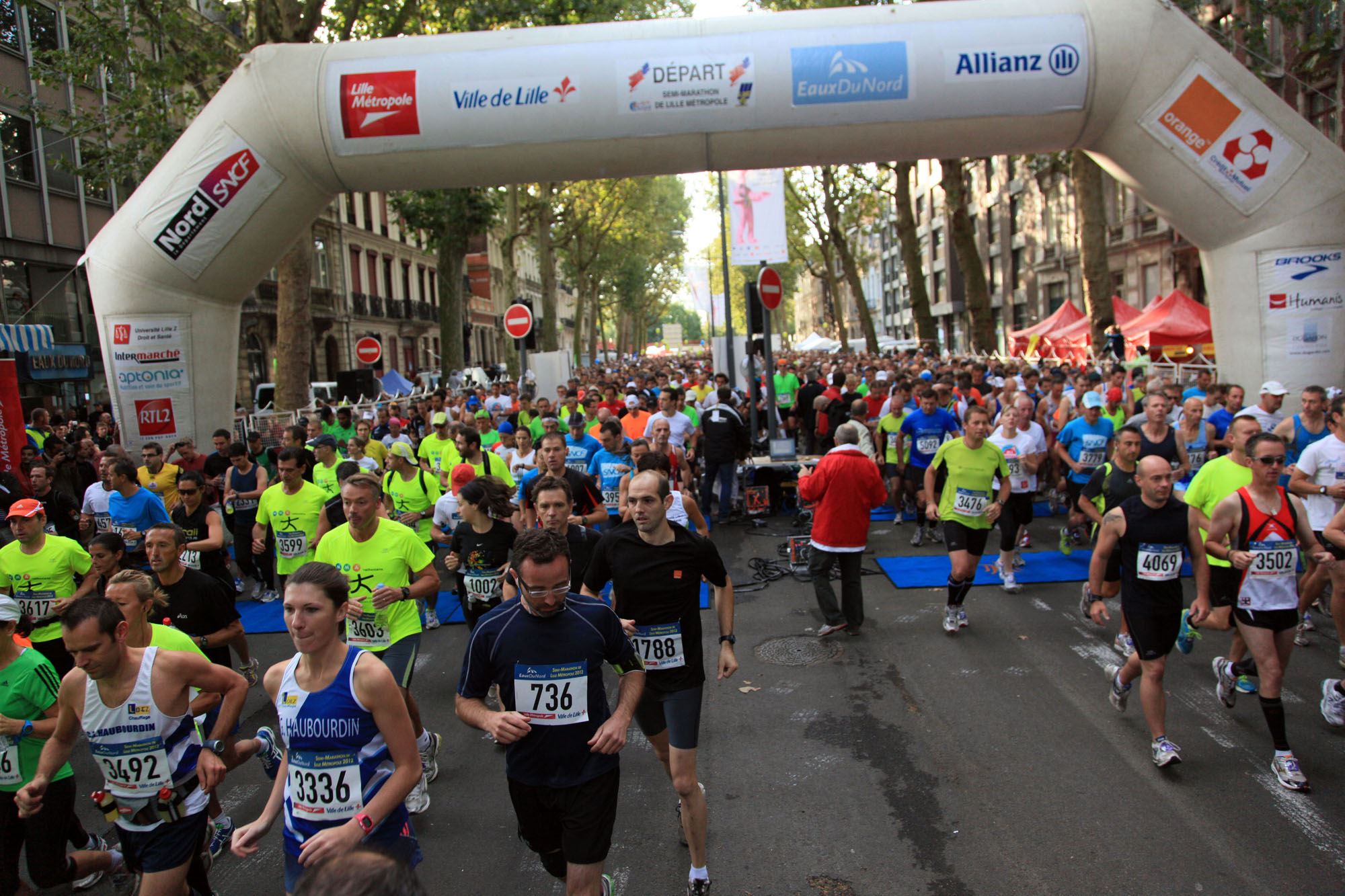 Les meilleurs bandeaux running - Semimarathon Lille