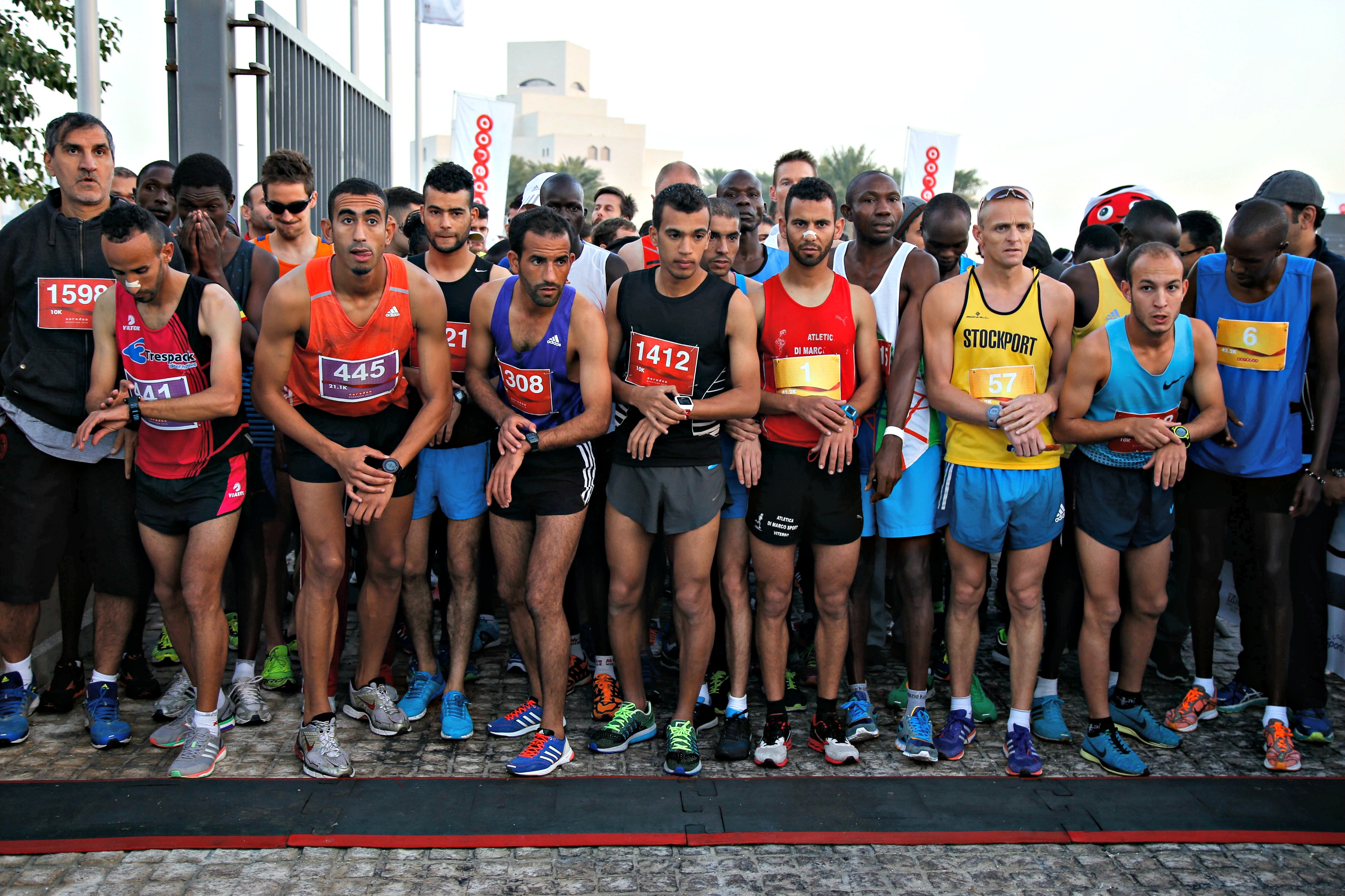 Ooredoo Doha Marathon February 16th, 2024 Race Results Leaderboard