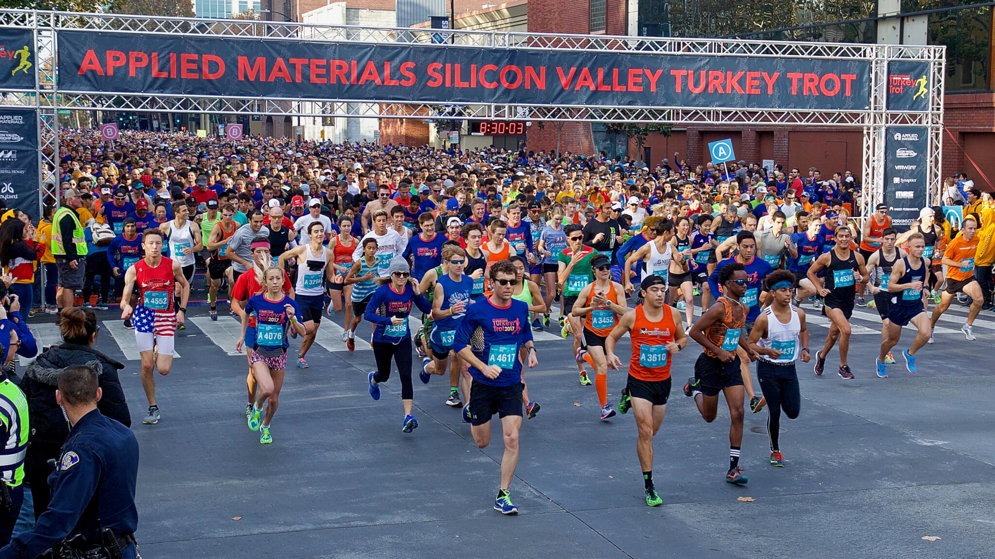 Applied Materials Turkey Trot November 23rd, 2023 Race Results