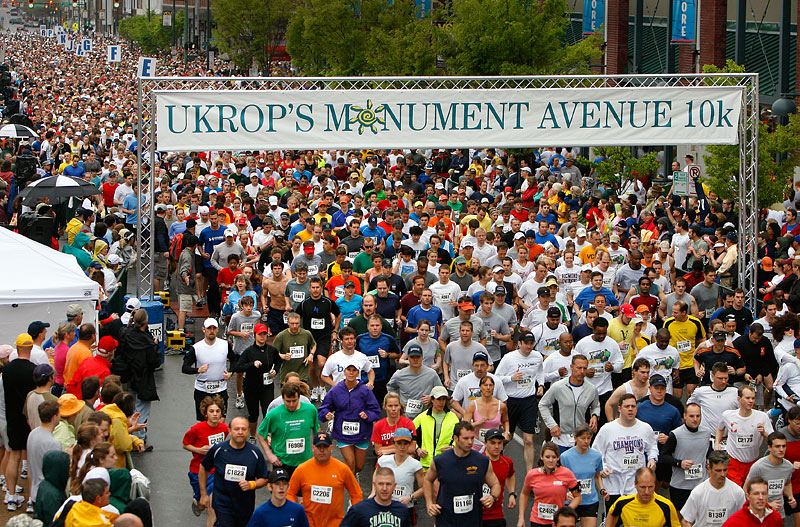 Ukrop's Monument Avenue 10K Race Results Richmond, Virginia 4/22