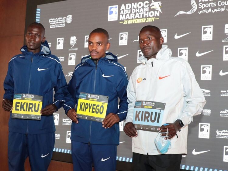 Elite runners all set for strong competition at the Adnoc Abu Dhabi Marathon