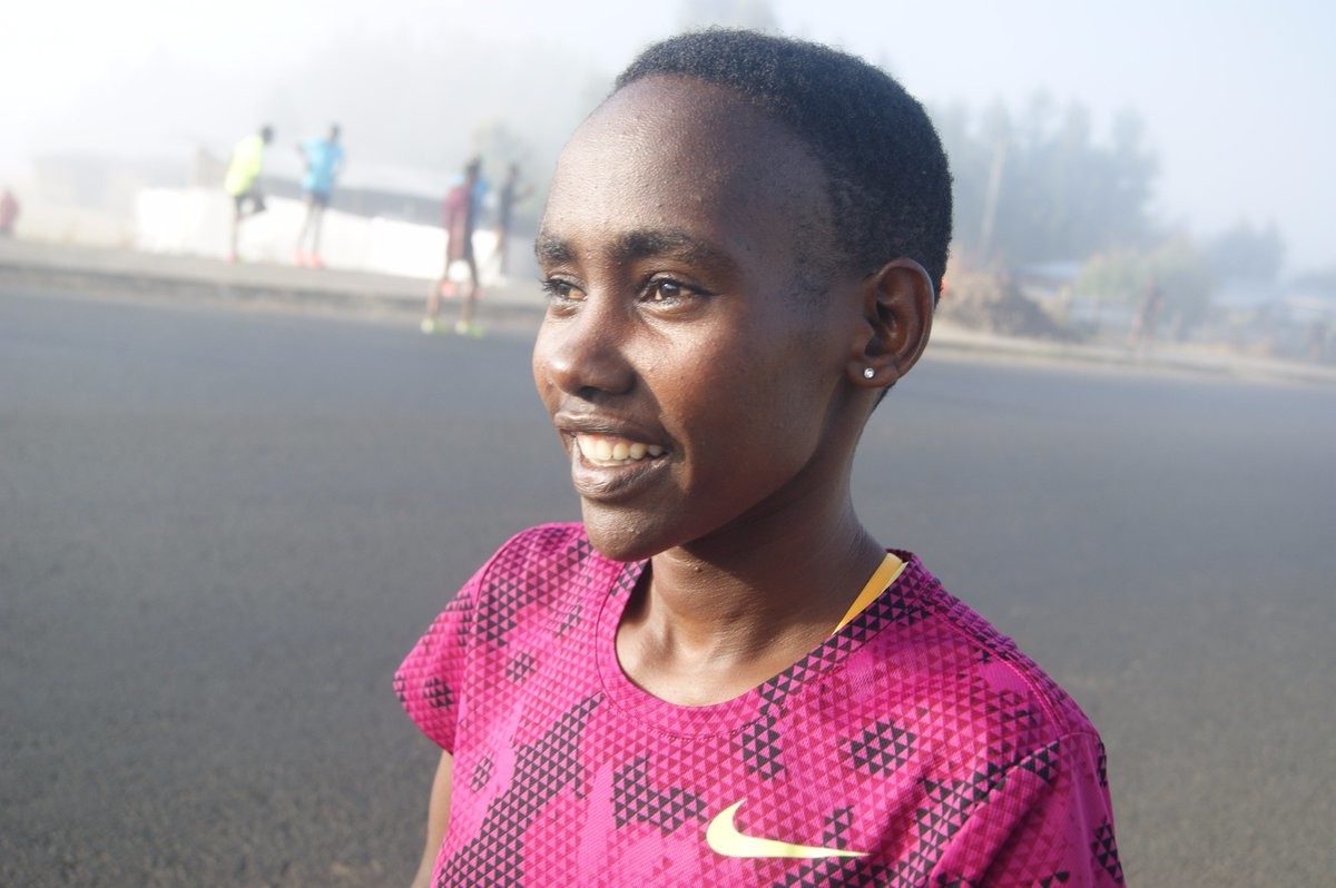 Ethiopian Ruti Aga wants to win the title at the Tokyo Marathon