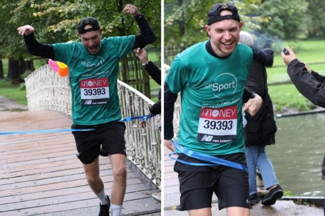 bryllup Undervisning mini Jordan Crookes a 23-year-old successfully ran the virtual London Marathon  2020 despite struggling with his Cerebral Palsy
