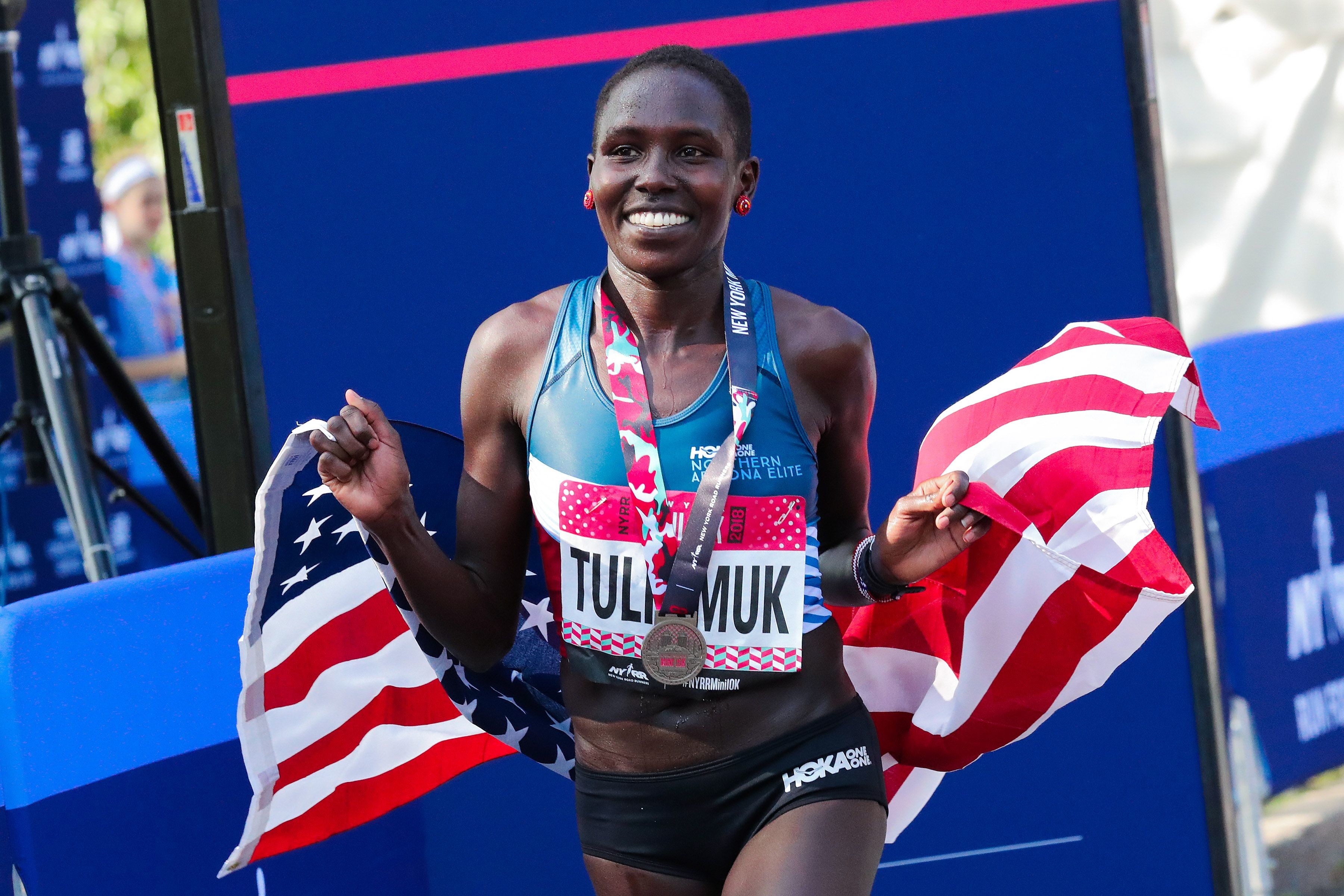 Aliphine Tuliamuk represents the American dream and she hopes she caps that dream by making the 2020 US Olympic Team