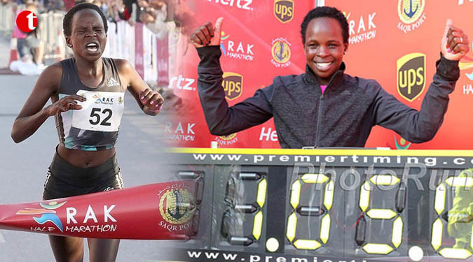 Kenya's Peres Jepchirchir will be back for another shot at the Ras Al Khaimah half marathon title on February 21