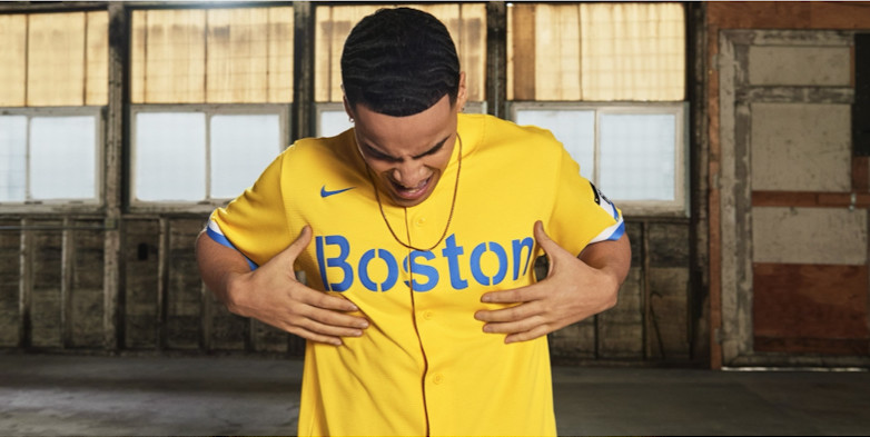 The Red Sox Unveil Boston Marathon-Themed Jerseys and Apparel

