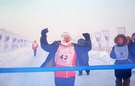 Siberia's Marathon set the official Guinness World Record for the world's coldest marathon