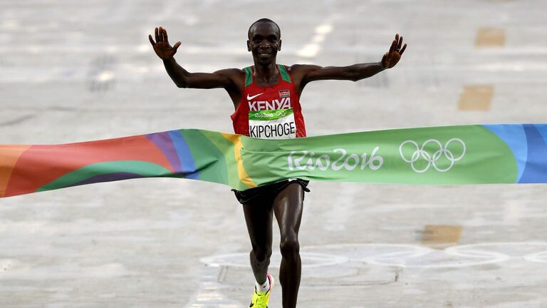 Eliud Kipchoge would like to become first athlete to three-peat in the Olympic marathon