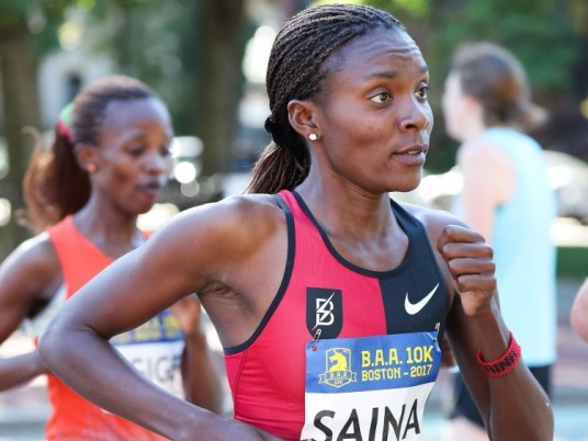 Kenyans Betsy Saina and Wilson Chebet are the latest entries for the Mainova Frankfurt Marathon