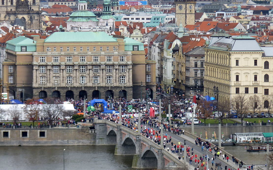 The Prague Half Marathon course is notoriously fast with a World Record Last Year