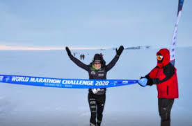 Ultrarunner Kristina Madsen of Denmark wins Antarctica Marathon overall at World Marathon Challenge