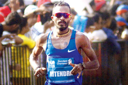  Indian long distance runner Nitender Singh Rawat is determined to produce his best performance at the Delhi Half Marathon