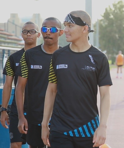 From Olympic medals to marathons, Isaac, Jonah, and Mica will be running the Adnoc Abu Dhabi Marathon 10km