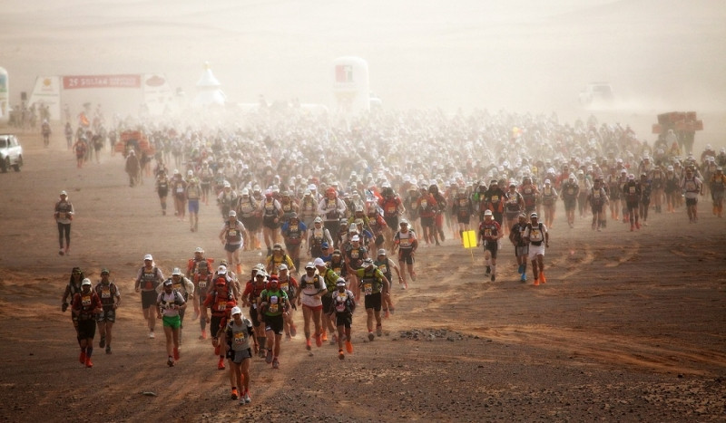 Joe Adamson is preparing to run a gruelling 250Km race in the punishing heat of the Sahara Desert.
