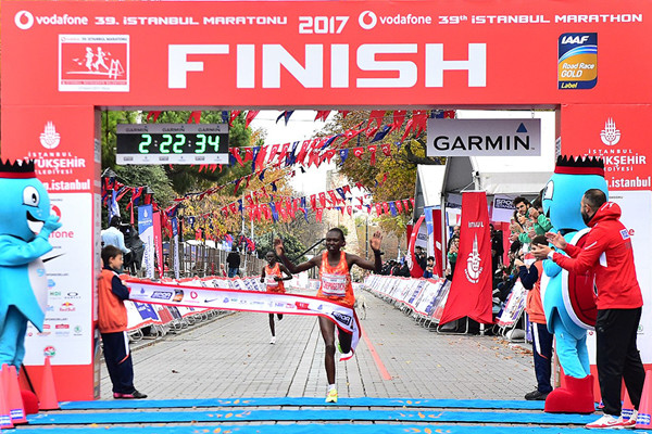 Marius Kimutai and defending champion Ruth Chepngetich of Kenya will headline the Vodafone Istanbul Marathon