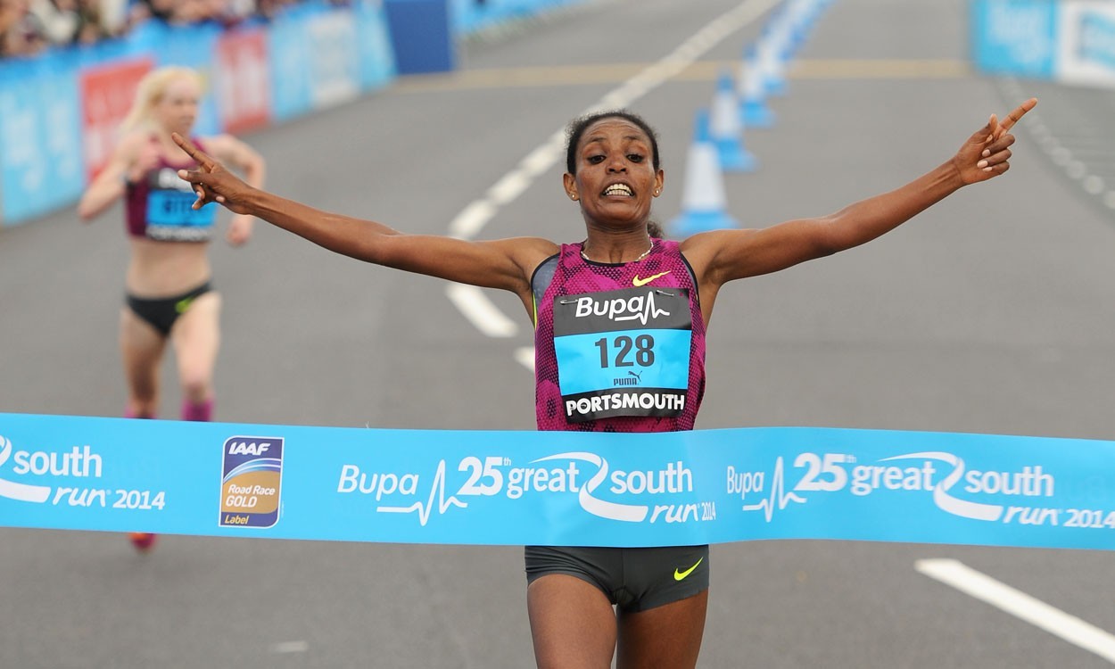 Ethiopians Belaynesh Oljira and Bruktayit Degefa Eshetu, are ready to compete at Toronto Marathon