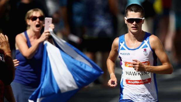 Update on Callum Hawkins who callasped with just over a mile to go at the Commonwealth Games Marathon Sunday Morning 