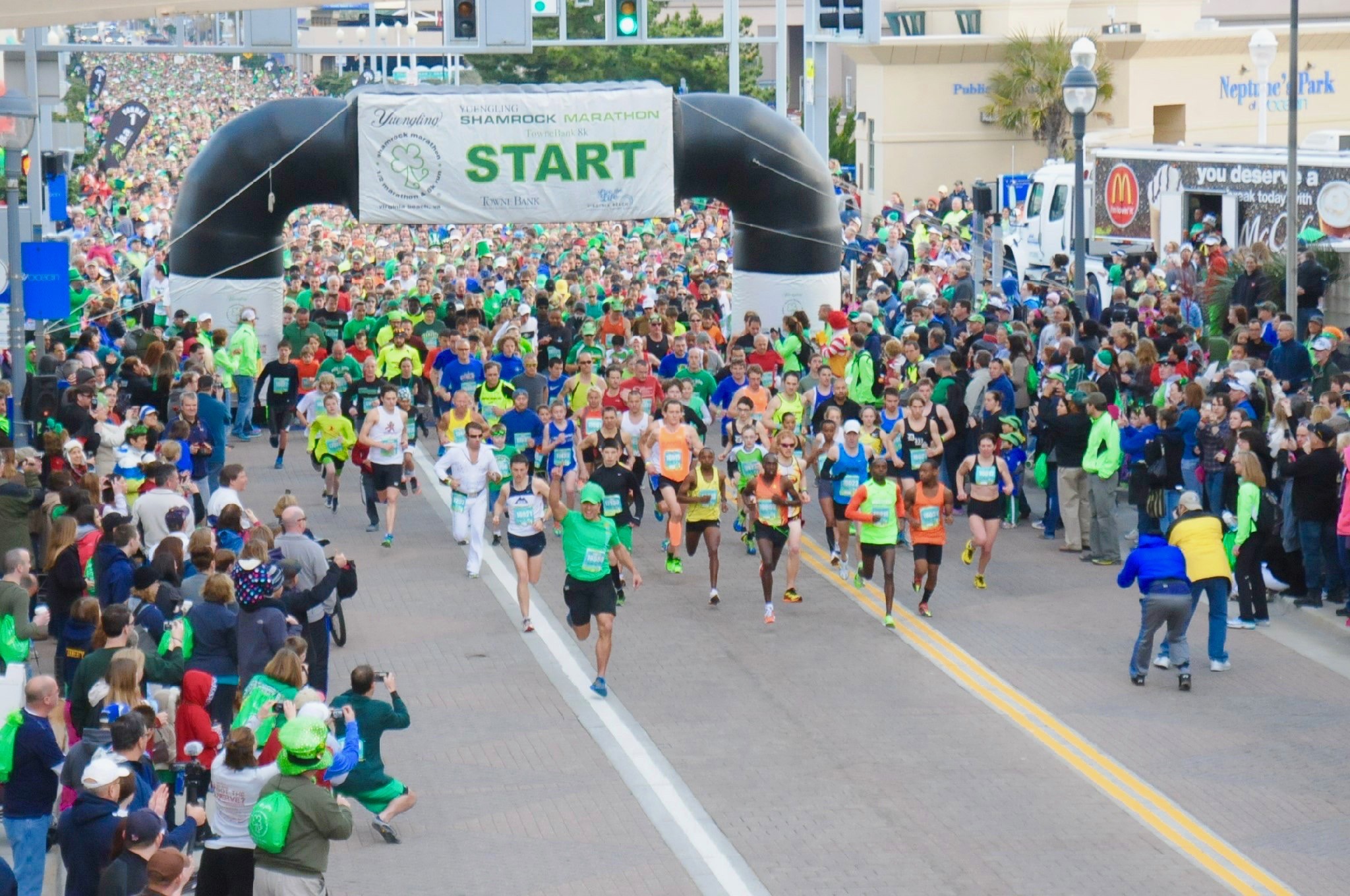 2021 Shamrock Marathon was a success but with most runners