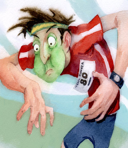 Over Half Of Ultrarunners Get Nauseous During Races; Here's Why