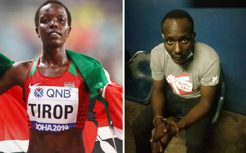 Kenyan police arrest suspect in Agnes Tirop’s murder
Ibrahim Rotich had fled Iten by car and was apprehended hundreds of kilometers away