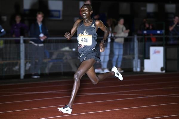 Kenyaâ€™s Nicolas Kimeli won the menâ€™s 10,000m at the Gouden Spike meeting in Leiden