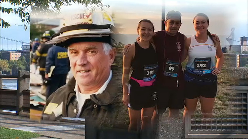 Battalion Chief Joe Downey is running the New York Marathon in honor of his father