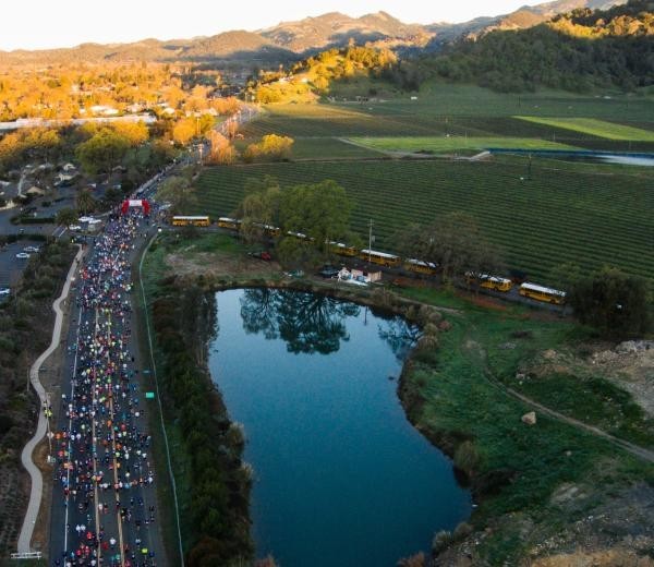 The Napa Valley Marathon 2020, has the largest field ever with over 5,000 entrants