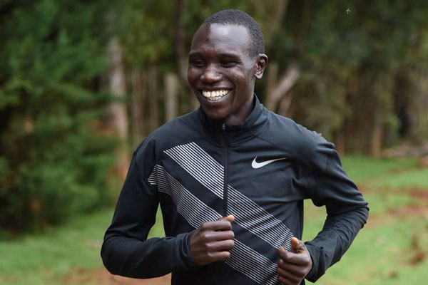Kenyan Geoffrey Kamworor says that he will be training hard until coronavirus pandemic is over