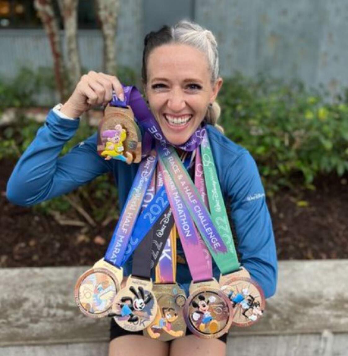 Colorado runner Brittany Charboneau climbed to the top of the podium on four occasions this past weekend at the Disney Marathon Weekend in Orlando Florida