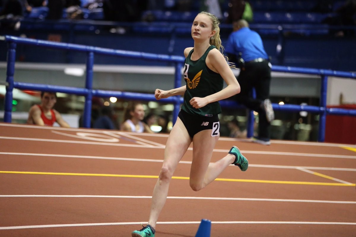 Sarah Trainor has her focus set on the Millrose Indoor Games Coming up