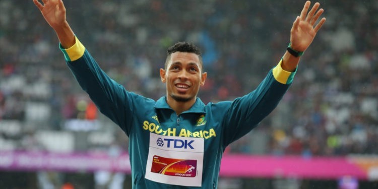 400m world record holder Wayde van Niekerk of South Africa will not defend his title at the IAAF World Championships in Doha, Qatar, as he continues to recover from a knee injury 