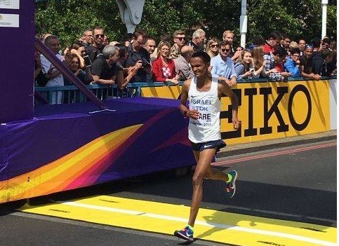 Israel's Amare Run Sixth Best Marathon Time Sunday
